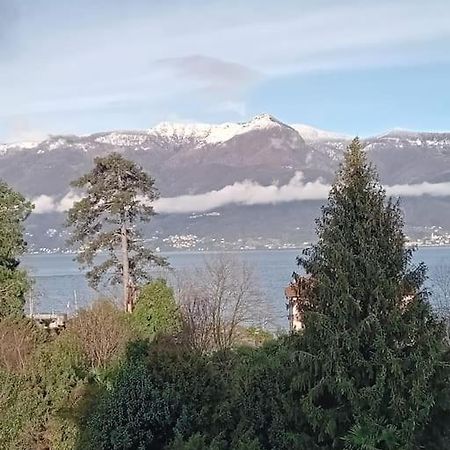 Studio With Lake And Montains Views Free Parking Luino Exterior photo